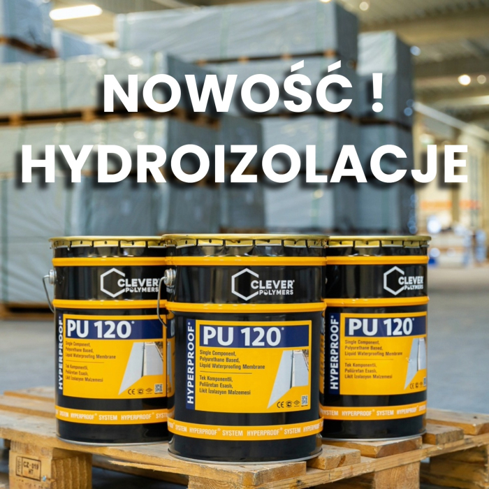 Nowości w naszej ofercie: nowoczesne hydroizolacje &ndash; jeszcze większa skuteczność i bezpieczeństwo Twoich realizacji