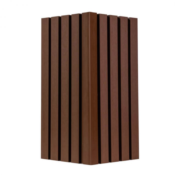 Listwa Kompozytowa narożna Lamelowa Premium Redwood 36,5 mm – dł. 2,9 m Listwa Kompozytowa narożna Lamelowa Premium Redwood 36,5 mm – dł. 2,9 m