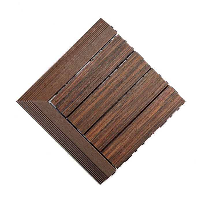 Podest Tarasowy Kompozytowy Premium Narożny Lewy Redwood Podest Tarasowy Kompozytowy Premium Narożny Lewy Redwood