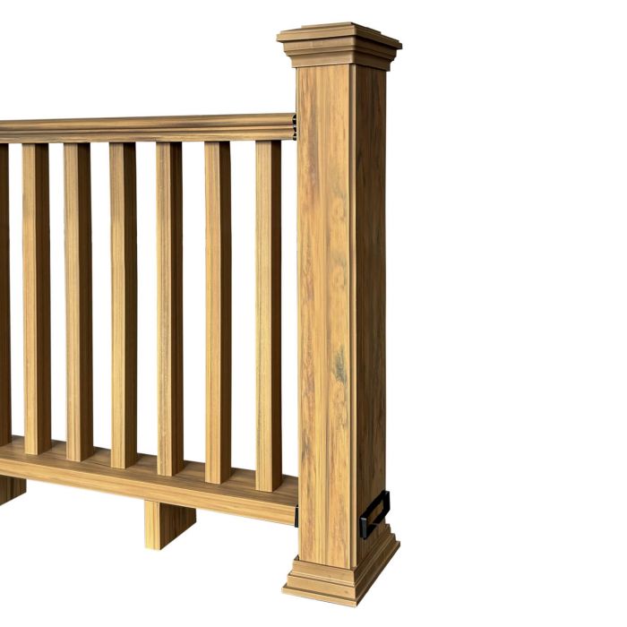 Balustrada kompozytowa Dąb Winchester 140 x 113 cm (1 słupek) Balustrada kompozytowa Dąb Winchester 140 x 113 cm (1 słupek)