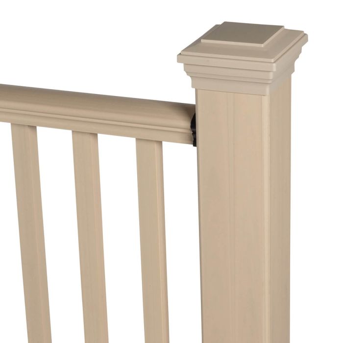Balustrada kompozytowa Ecru 140 x 113 cm (1 słupek)