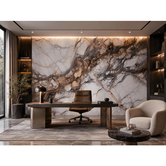 Panel Ścienny XXL Breccia Miedziany Połysk 360 x 280 cm 3 mm – zestaw 3 szt. (ABC) Panel Ścienny XXL Breccia Miedziany Połysk 360 x 280 cm 3 mm – zestaw 3 szt. (ABC)