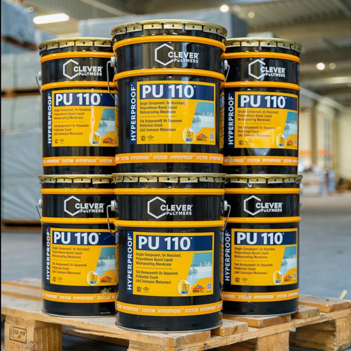Hydroizolacja Poliuretanowa Jednoskładnikowa CLEVER PU110 – 25 kg Hydroizolacja Poliuretanowa Jednoskładnikowa CLEVER PU110 – 25 kg