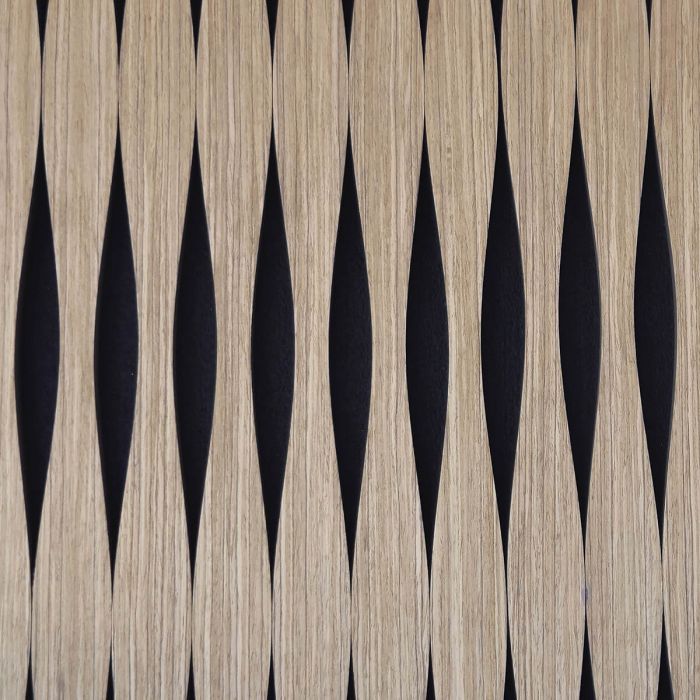 Lamele ścienne akustyczne na filcu V-Line Dąb Craft Fornir 2,1 x 30,5 cm – dł. 2,7 m Lamele ścienne akustyczne na filcu V-Line Dąb Craft Fornir 2,1 x 30,5 cm – dł. 2,7 m