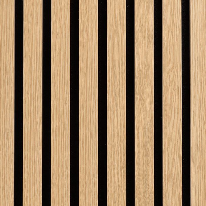 Lamele ścienne akustyczne na filcu Dąb Jasny 2 x 32 cm – dł. 2,7 m Lamele ścienne akustyczne na filcu Dąb Jasny 2 x 32 cm – dł. 2,7 m