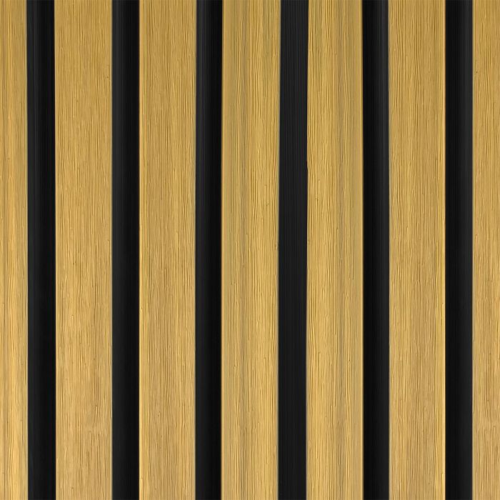 Deska Elewacyjna Kompozytowa Lamelowa Trapez Light Oak / Czarny – dł. 2,9 m Deska Elewacyjna Kompozytowa Lamelowa Trapez Light Oak / Czarny – dł. 2,9 m