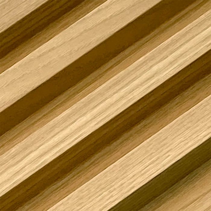 Lamele Ścienne Dekoracyjne Dąb Jasny 2,4 x 16,8 cm – dł. 2,7 m