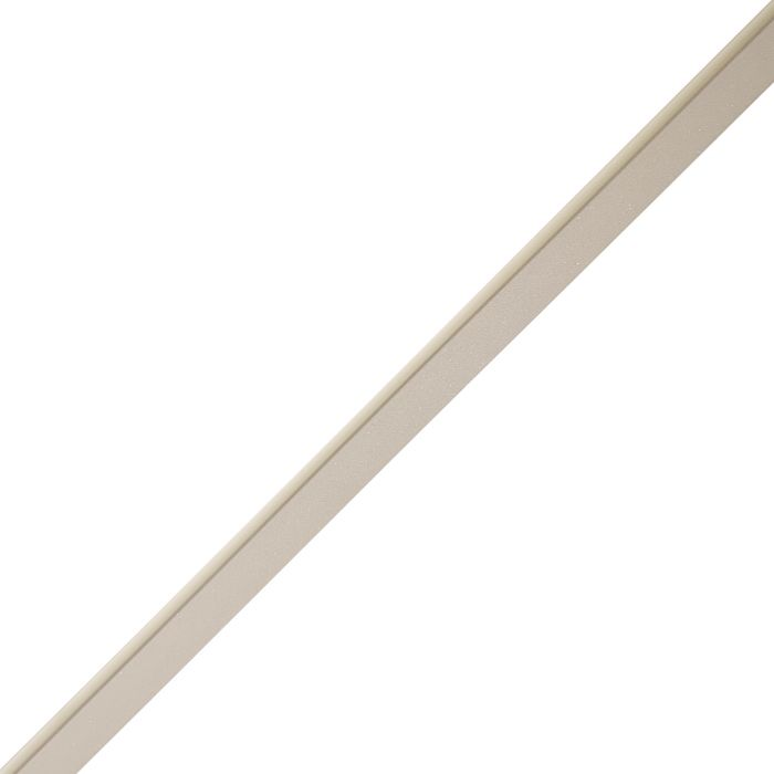 Listwa Lamelowa Startowa Ecru Brokat 2,4 x 2,4 cm – dł. 2,7 m