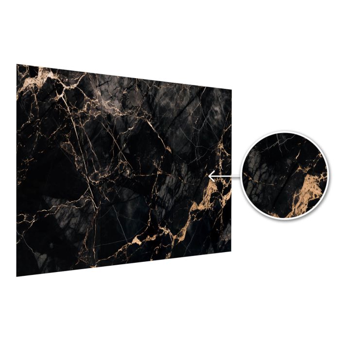 Panel Ścienny XXL Portoro Czarny Połysk 360 x 280 cm 3 mm – zestaw 3 szt. (ABC) Panel Ścienny XXL Portoro Czarny Połysk 360 x 280 cm 3 mm – zestaw 3 szt. (ABC)