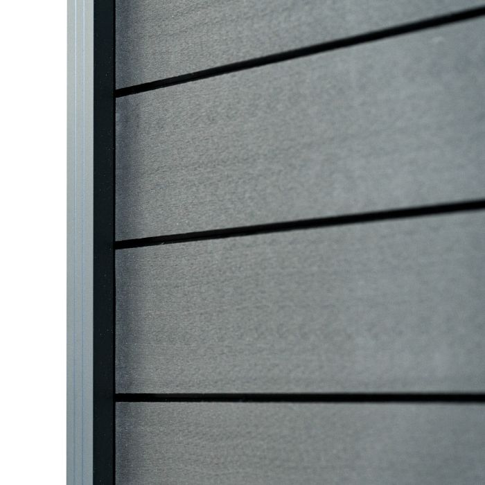 Panel ogrodzeniowy kompozytowy Standard Antracyt – 1 słupek Panel ogrodzeniowy kompozytowy Standard Antracyt – 1 słupek