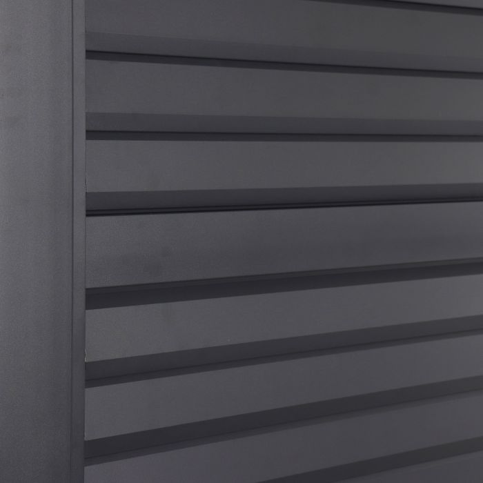 Panel żaluzjowy poziomy regulowany do pergoli ogrodowej Antracyt Panel żaluzjowy poziomy regulowany do pergoli ogrodowej Antracyt