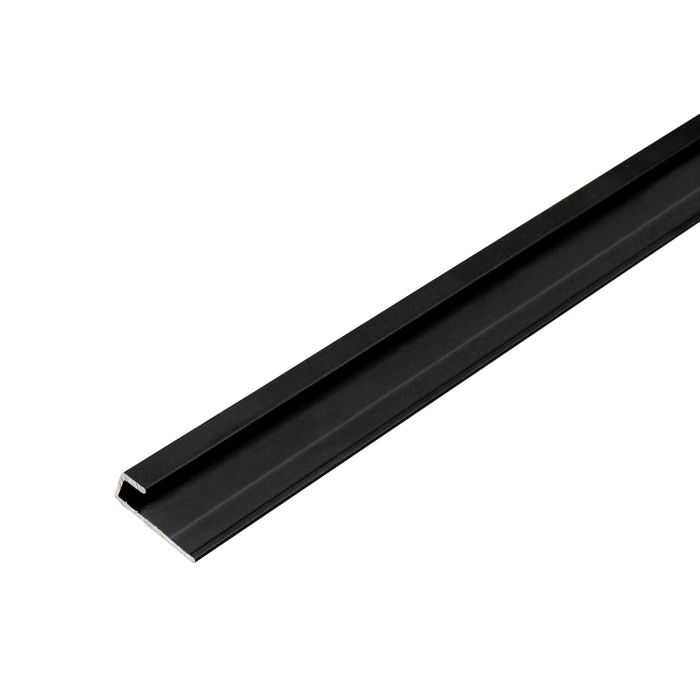 Profil zakończeniowy aluminiowy 3,5 mm do paneli ściennych Czarny Mat – 2,9 m