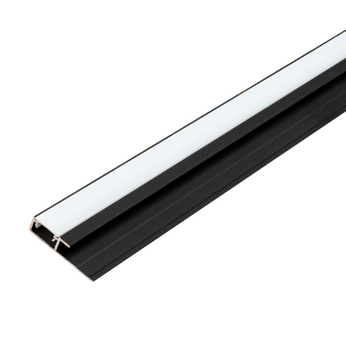 Profil zakończeniowy LED aluminiowy 4,5 mm do paneli ściennych Czarny Mat – 2,9 m Profil zakończeniowy LED aluminiowy 4,5 mm do paneli ściennych Czarny Mat – 2,9 m