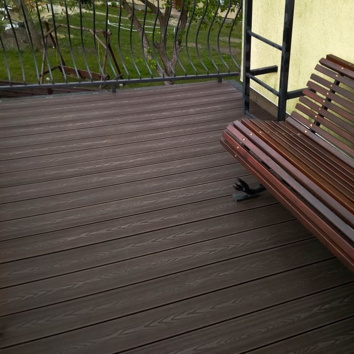 Deska Tarasowa Kompozytowa 3D Brąz – dł. 4 m