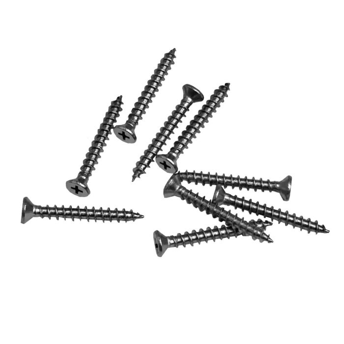 Wkręt 4 x 30 mm ze stali nierdzewnej Srebrny – 100 szt. Wkręt 4 x 30 mm ze stali nierdzewnej Srebrny – 100 szt.