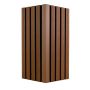 Listwa Kompozytowa narożna Lamelowa Premium Teak 36,5 mm – dł. 2,9 m