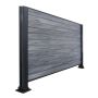 Deska Ogrodzeniowa Premium 3D Antracyt 157 x 20 mm – dł. 1,8 m