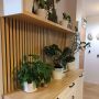 Lamele ścienne akustyczne na filcu Dąb Jasny 2 x 32 cm – dł. 2,7 m