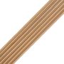 Lamele Ścienne SPC Niskie Dąb Złoty Mat 1,2 x 15,5 cm – dł. 2,8 m