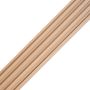 Lamele Ścienne SPC Wysokie Dąb Naturalny Mat 1,7 x 14,9 cm – dł. 2,8 m