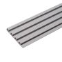 Lamele Ścienne SPC Wysokie Tweed Ciemny Mat 1,7 x 14,9 cm – dł. 2,8 m
