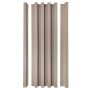 Listwa Lamelowa Startowa Coffee Brokat 2,4 x 2,4 cm – dł. 2,7 m