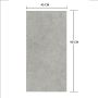 Panele Podłogowe SPC Winylowe Kamień Limestone Szary Mat 45 x 90 cm 4 mm – 5  szt.