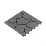 Płytka Ogrodowa Tarasowa Uni-Floor Kamień Szary 28 x 28 x 1,5 cm