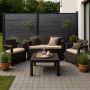 Deska Ogrodzeniowa Premium Antracyt 162 x 20 mm – dł. 1,8 m