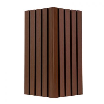 Listwa Kompozytowa narożna Lamelowa Premium Redwood 36,5 mm – dł. 2,9 m