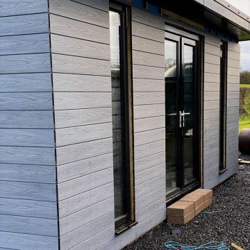 Deska Elewacyjna Kompozytowa Szczotkowana Premium Gray – dł. 3,6 m