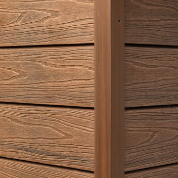Deska Elewacyjna Kompozytowa Szczotkowana Premium Teak – dł. 3,6 m