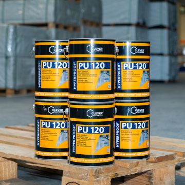 Hydroizolacja Poliuretanowa Jednoskładnikowa CLEVER PU120 – 5 kg Hydroizolacja Poliuretanowa Jednoskładnikowa CLEVER PU120 – 5 kg