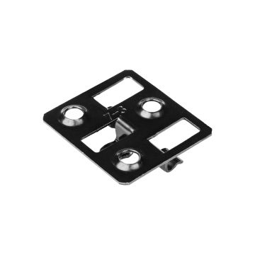 Klips montażowy ze stali nierdzewnej do deski tarasowej Solid XL + wkręt – 1 szt.