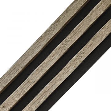 Lamele ścienne na płycie HDF Dąb Sonoma 4,1 x 17,5 cm – dł. 2,7 m
