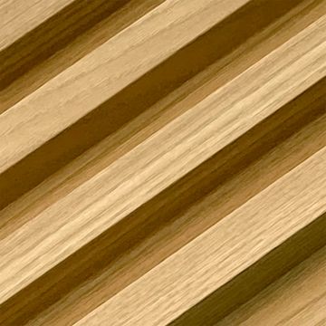 Lamele Ścienne Dekoracyjne Dąb Jasny 2,4 x 16,8 cm – dł. 2,7 m