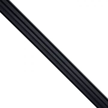 Listwa pozioma dolna Antracyt do ogrodzenia 3D Premium – dł. 1,8 m