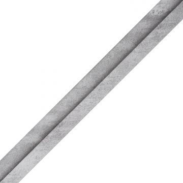Listwa Lamelowa Zakończeniowa Szary Brokat 2,4 x 4,3 cm – dł. 2,7 m