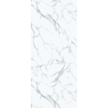 Panel Ścienny SPC Marmur Calacatta Biały Połysk 120 x 280 cm 4 mm
