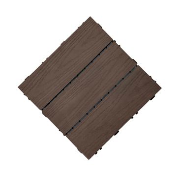 Podest Tarasowy Kompozytowy 3D Solid Brąz 30 x 30 x 2,5 cm