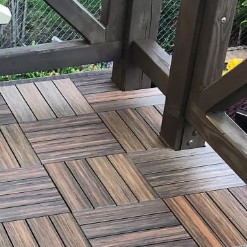 Podest Tarasowy Kompozytowy Premium Boczny Redwood
