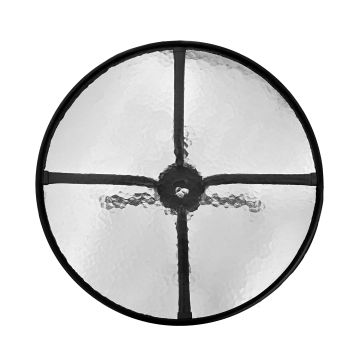 Stolik Ogrodowy Ciemny Szary | śr. 60 cm | wys. 71 cm