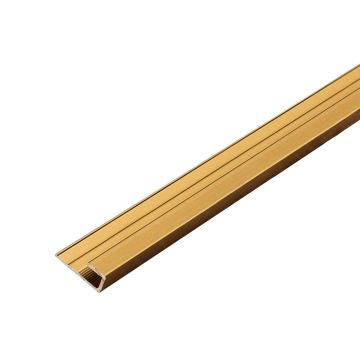 Profil zakończeniowy aluminiowy 4,5 mm do paneli ściennych Złoty Mat – 2,9 m