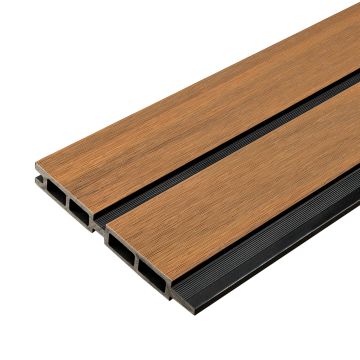 Deska Ogrodzeniowa Lamelowa DUO Premium Amber/Czarny &ndash; dł. 1,8 m
