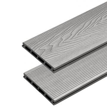 Deska Tarasowa Kompozytowa 3D Classic Ciepły Szary &ndash; dł. 3 m
