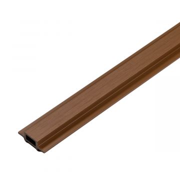Listwa Kompozytowa Łączeniowa Lamelowa Premium Teak – dł. 2,9 m