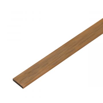 Listwa Kompozytowa Prosta Premium Amber 50x10 mm - dł. 2,4 m