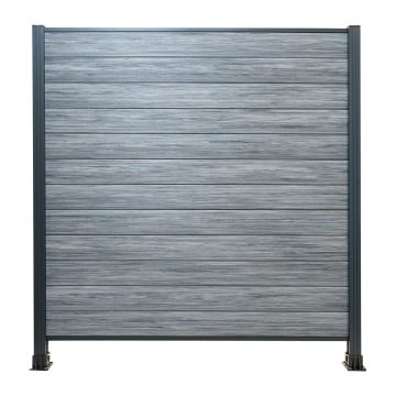 Panel ogrodzeniowy kompozytowy Premium Gray – 1 słupek Panel ogrodzeniowy kompozytowy Premium Gray – 1 słupek