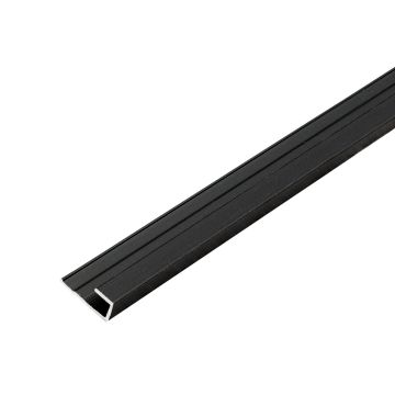 Profil zakończeniowy aluminiowy 4,5 mm do paneli ściennych Czarny Mat – 2,9 m