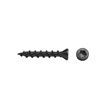 Wkręt 4 x 18,5 mm ze stali nierdzewnej Czarny – 100 szt.